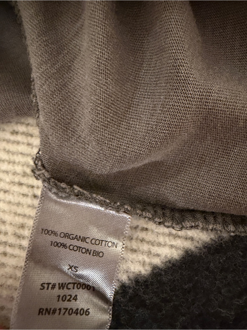 Elwood Baby Crop Tee in Grey - Picture 4 of 4